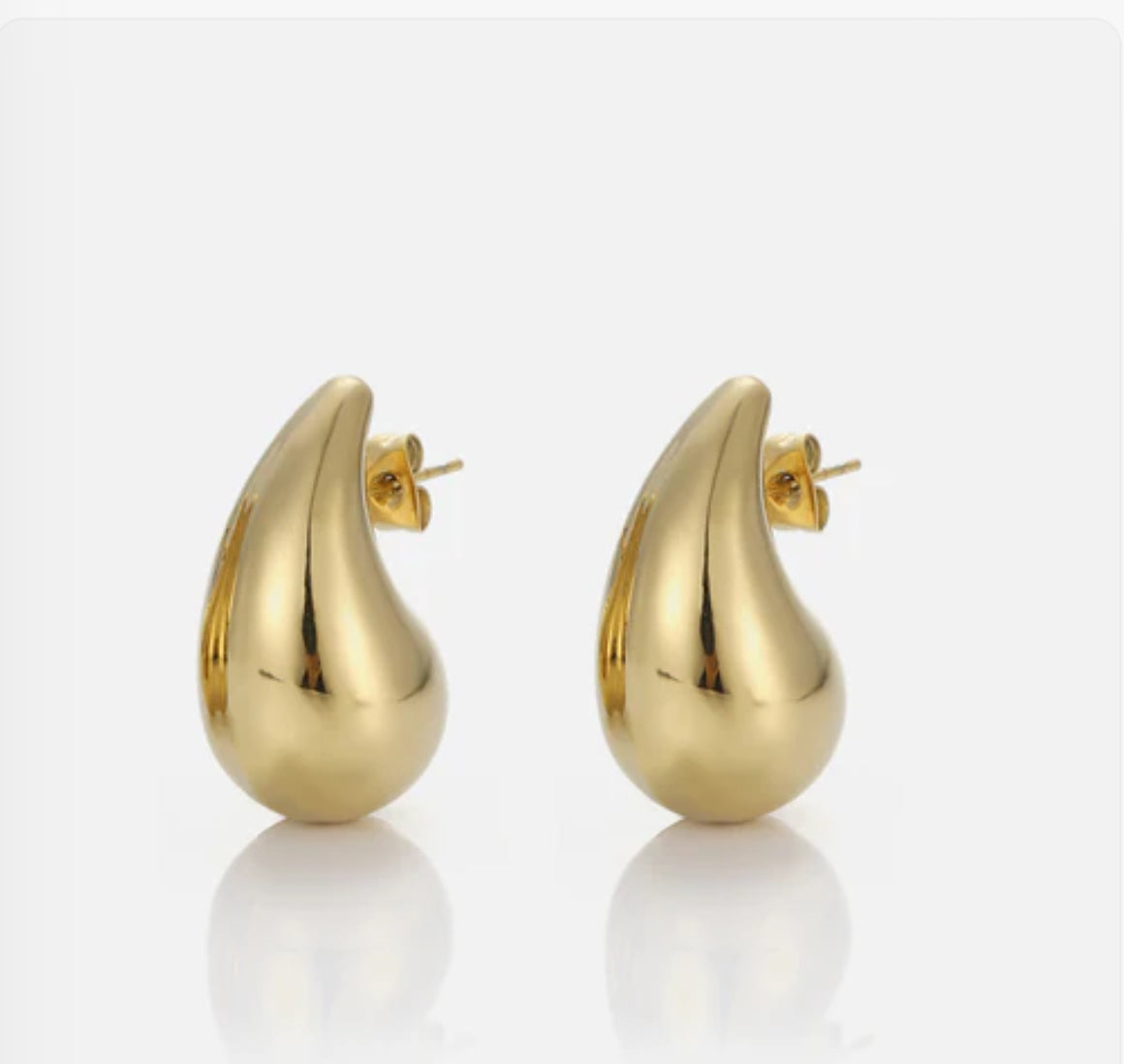 Drop earing gold