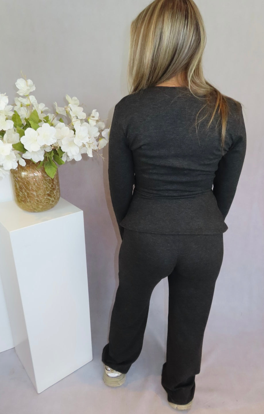 Nola two piece set grey