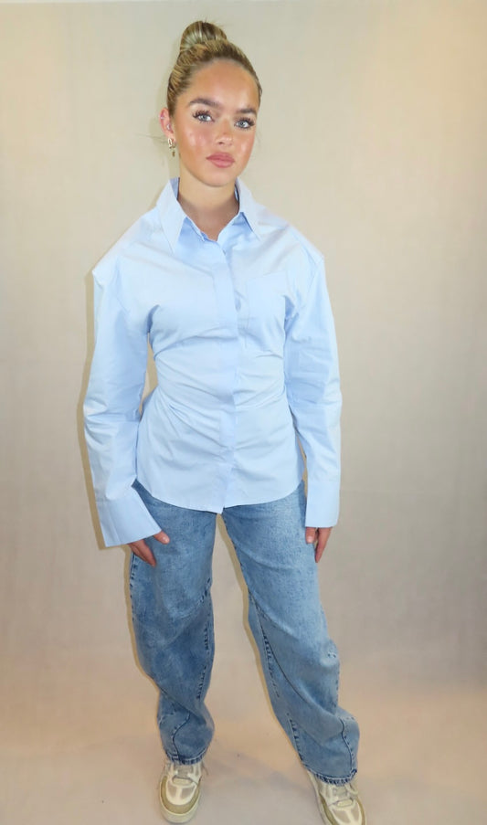 Tina blouse blue