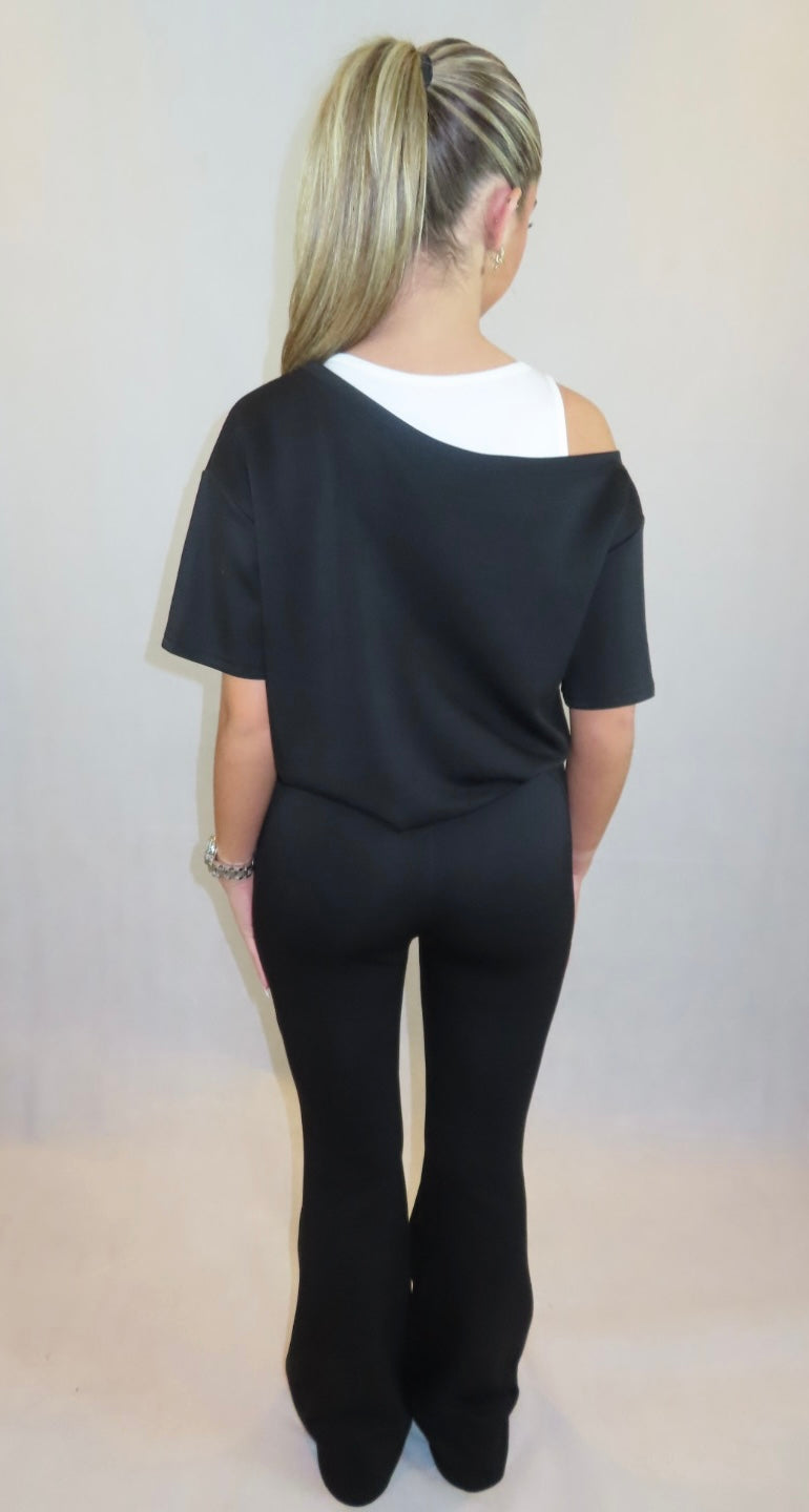 Miva two piece set black
