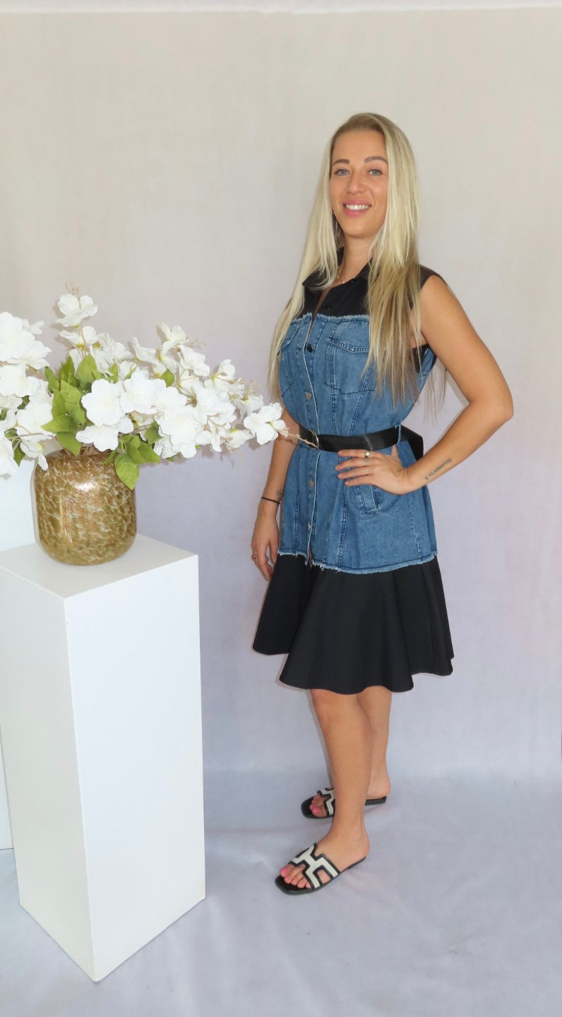Fay denim dress