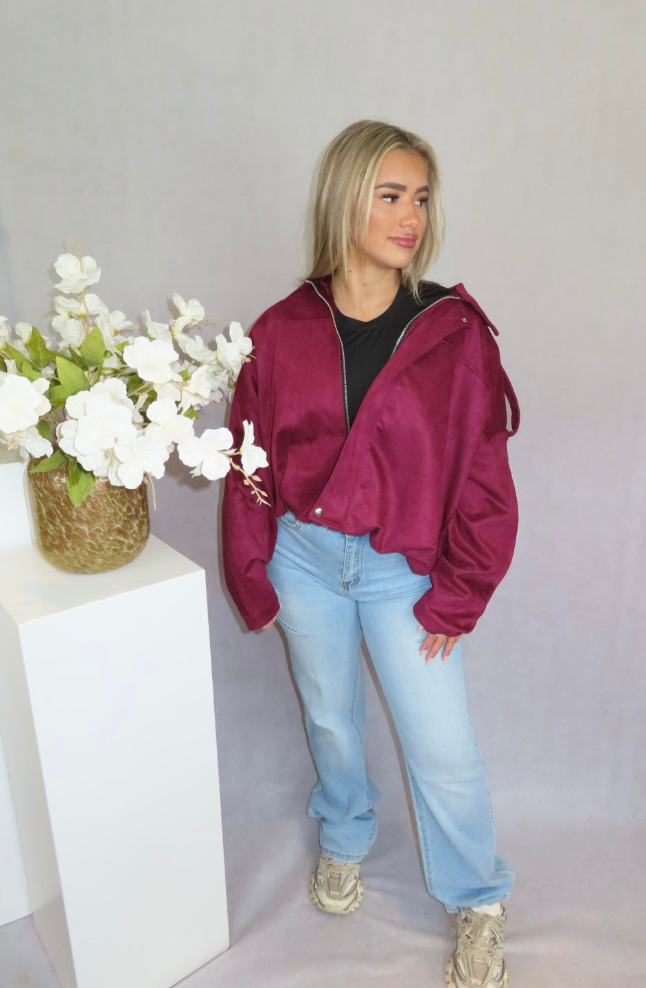 Tess jacket Bordeaux