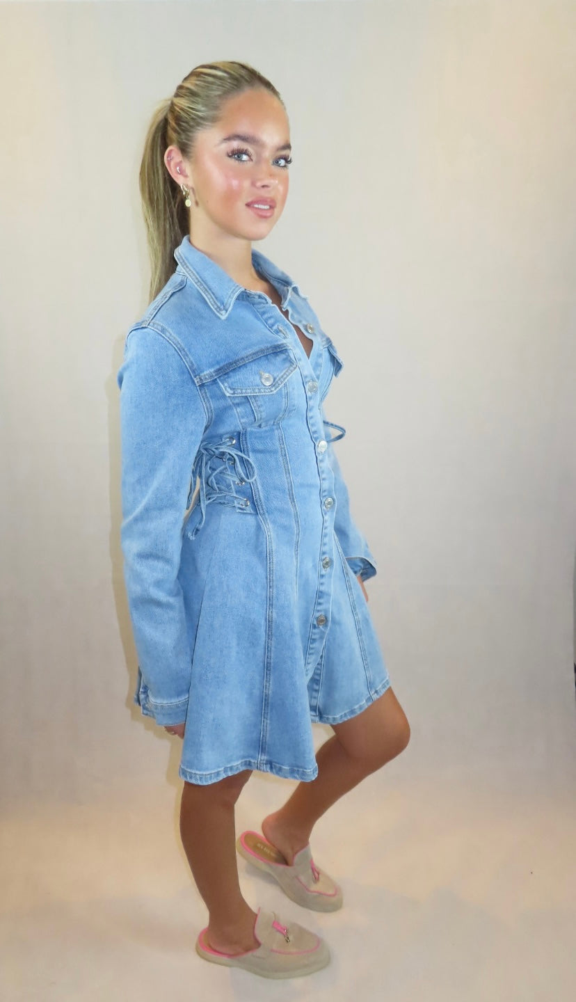 Julia dress denim