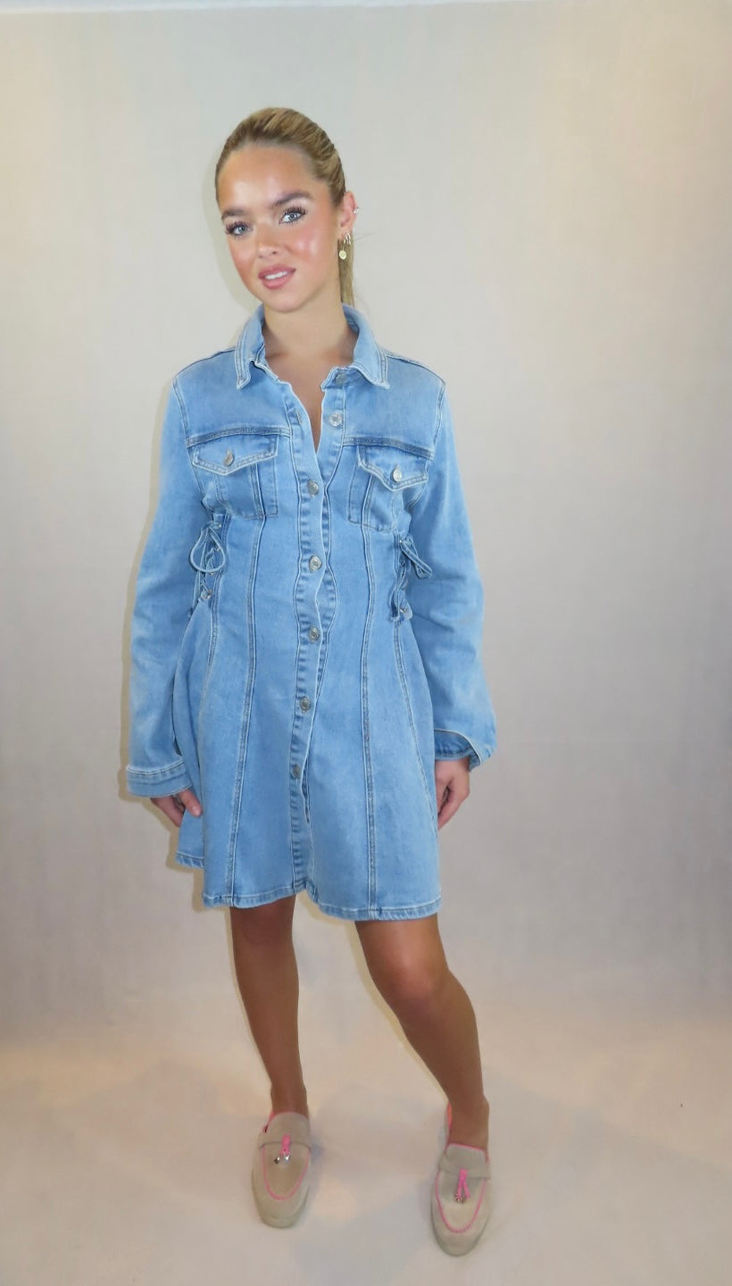 Julia dress denim