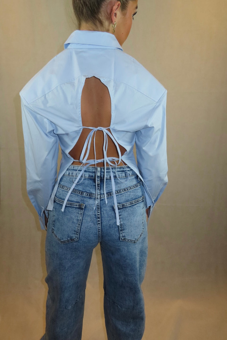 Tina blouse blue